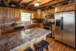 Fully equipped kitchen with Stainless Steel Appliances